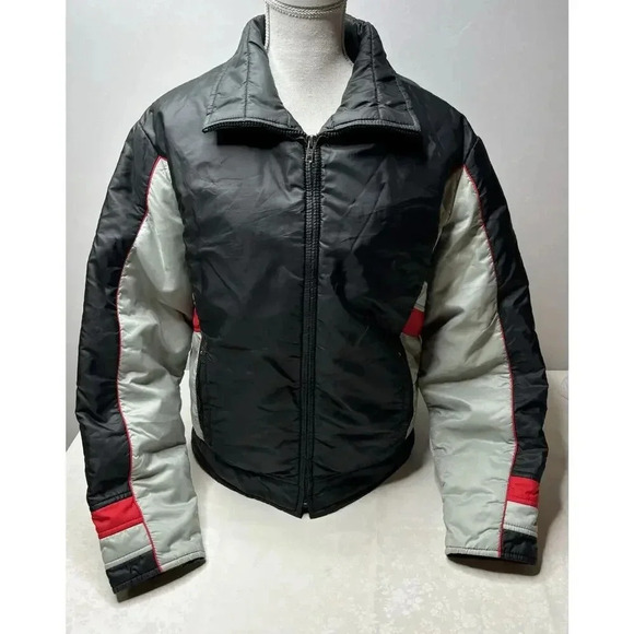 Woolrich Other - Vtg 80s 90s Woolrich Zip Jacket M Red Grey